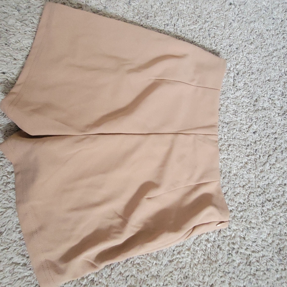 Women's Tan Shorts - Picture 3 of 3